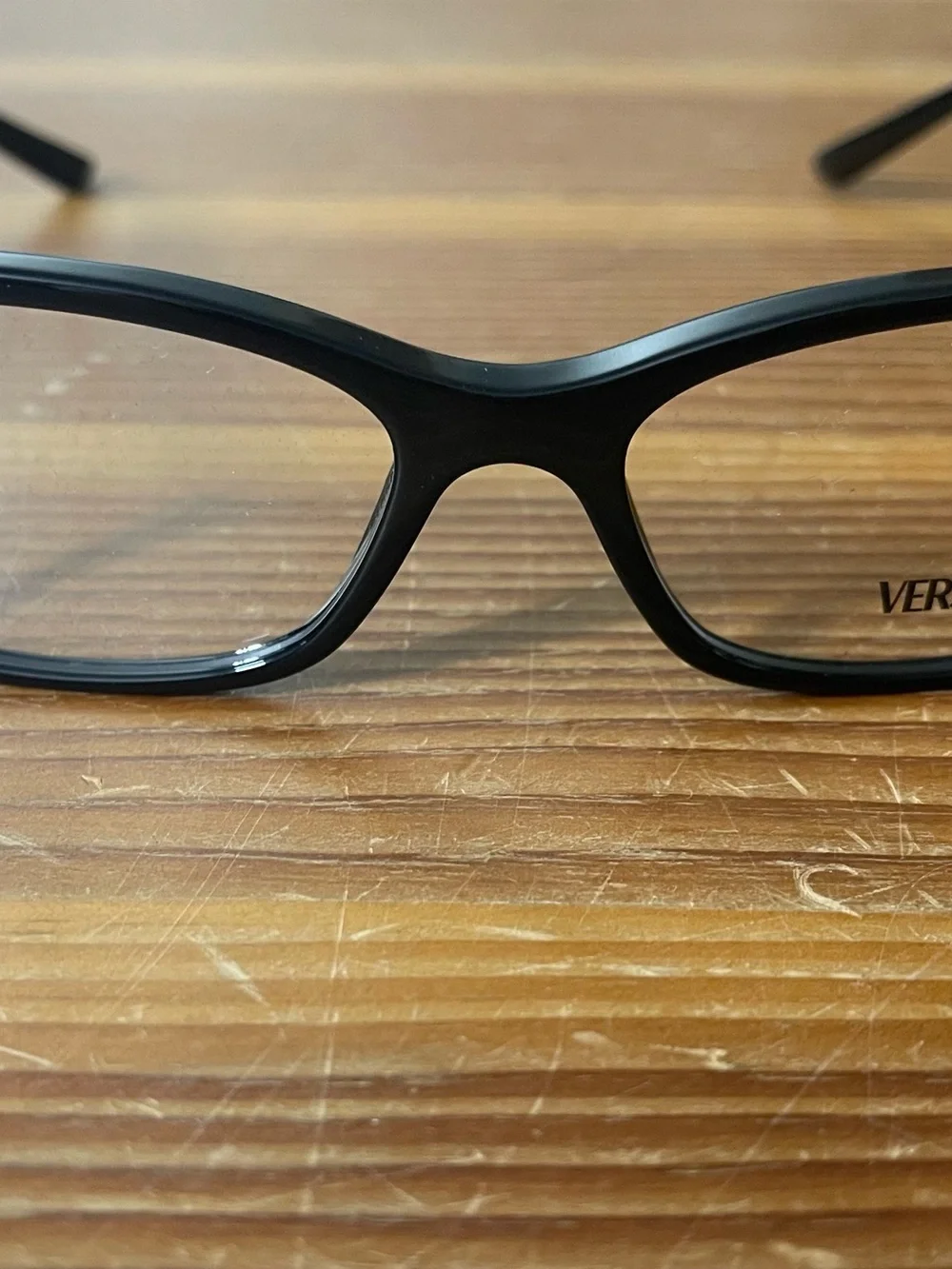 Versace VE3186 GB1 Black Gold Eyeglass Frames 54-16-140 Italy New